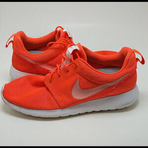 Womens Nike Roshe One Bright Mango Orange Running Shoes 511882-818‎ Size 12